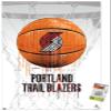 Trends International NBA Portland Trail Blazers - Drip Basketball 21 Wall Poster with Pushpins view 1