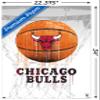 NBA Chicago Bulls - Drip Basketball 21 Wall Poster with Pushpins view 3