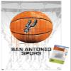 Trends International NBA San Antonio Spurs - Drip Basketball 21 Wall Poster with Push Pins view 1