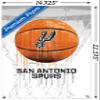 Trends International NBA San Antonio Spurs - Drip Basketball 21 Wall Poster with Push Pins view 3