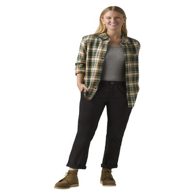 prAna Womens Double Peak Pant Charcoal