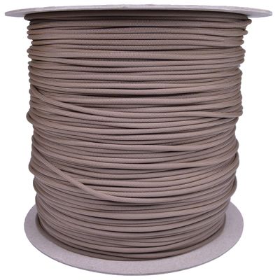 Coyote Brown 750 Cord 11 Strand Paracord - 1000 Foot Spool