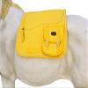 CHALLENGER Horse 23"x18" English Quilted Fur Padded All-Purpose Saddle Pad Yellow 7260YL view 3