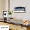 Penn State Football, Run Out (2021 White Out) - 40.25x13.75-inch Standard Framed Print by Blakeway Panoramas view 3