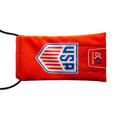 Fearless Paintball Barrel Cover/Sock - USA Shield - Red