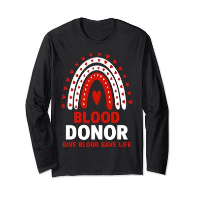 Blood Donor Month - National Volunteer Blood Donor Month Long Sleeve T-Shirt