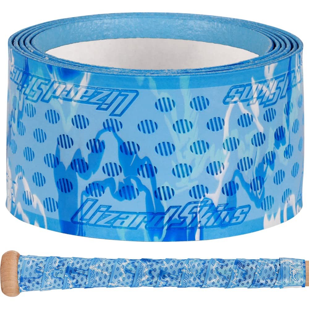 Lizard Skins DSP Ultra 0.5mm Bat Grip Next-Gen Durasoft Polymer Baseball & Softball Bat Tape (Glacier Camo)