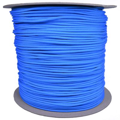 Colonial Blue 750 Cord 11 Strand Paracord - 1000 Foot Spool
