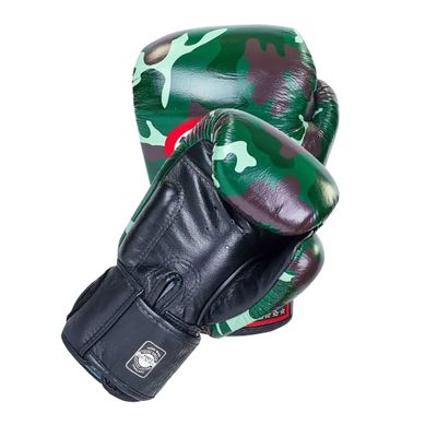 Twins Boxing Muay Thai Training Sparring Gloves (Jungle Green,12 oz)