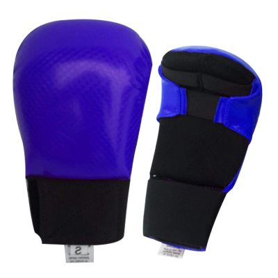 Ultimate - Karate Gloves - Martial Arts Training (Blue, Children S)