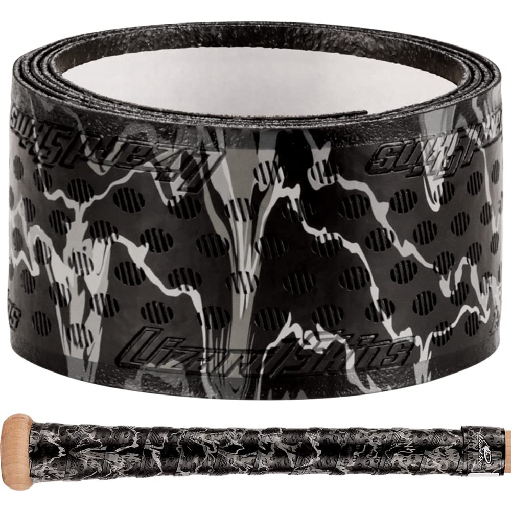 Lizard Skins DSP Ultra 0.5mm Bat Grip Next-Gen Durasoft Polymer Baseball & Softball Bat Tape (Carbon Camo)
