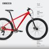 Eastern Bikes Alpaka 29" Mountain Bike Men's Hardtail (Red, 17") view 2