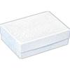 FindingKing Cotton Filled Jewelry Gift Boxes Pocket Watch Displays 3.25"x2.25" (1, White) view 1