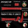 Lizard Skins DSP Ultra 1.1mm Bat Grip  Next-Gen Durasoft Polymer Baseball & Softball Bat Tape (Scarlet Camo) view 4