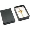 FindingKing Cotton Filled Jewelry Gift Boxes Pocket Watch Displays 3.25"x2.25" (1, Pinstripe) view 2