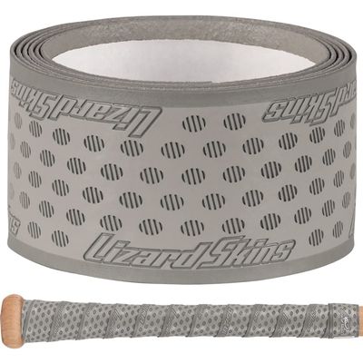 Lizard Skins DSP Ultra 0.5mm Bat Grip  Next-Gen Durasoft Polymer Baseball & Softball Bat Tape (Platinum Grey)