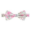 Spring Notion Men's Cotton Floral Print Pre-tied Bow Tie for Wedding Summer Party Dressy and Casual, 64-Blue Pink view 1