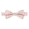 Spring Notion Men's Cotton Floral Print Pre-tied Bow Tie for Wedding Summer Party Dressy and Casual, 60-Blush Pink view 1