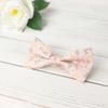 Spring Notion Men's Cotton Floral Print Pre-tied Bow Tie for Wedding Summer Party Dressy and Casual, 60-Blush Pink view 3