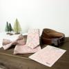 Spring Notion Men's Cotton Floral Print Pre-tied Bow Tie for Wedding Summer Party Dressy and Casual, 60-Blush Pink view 4