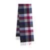 CALVIN & OLIVIA Super Soft Cashmere-Like Touch Lightweight Scarf  Cozy Winter Accessory & Perfect Holiday Gift for Men & Women - Amazing Red Blue Check view 2