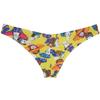 OROCOJUCO Men's Sports Bikini Briefs Pucker Posing Sposrts Half Cover Cheeky Briefs Underwear Yellow Hat M OR67 view 3