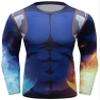 Red Plume Winter Warrior Men's Compression Sport Fitness Printing Shirt, Long Sleeve T-Shirt (M, Style 7) view 1