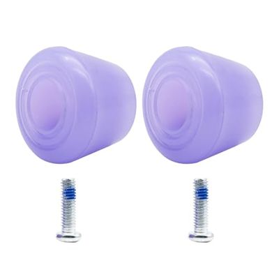 LIOOBO Professional Skate Brake Head 4-Wheel Roller Skates Accessory Toe Stopper Anti-Slip Sole for Safety