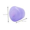 LIOOBO Professional Skate Brake Head 4-Wheel Roller Skates Accessory Toe Stopper Anti-Slip Sole for Safety view 2
