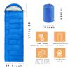 Camping Sleeping Bag - Lightweight Backpacking Sleeping Bag for Adults Boys and Girls, Waterproof Camping Gear Equipment, Outdoors Travel Essentials view 2