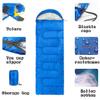 Camping Sleeping Bag - Lightweight Backpacking Sleeping Bag for Adults Boys and Girls, Waterproof Camping Gear Equipment, Outdoors Travel Essentials view 3