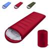 GUYUSM Camping Sleeping Bag - Lightweight Backpacking Sleeping Bag for Adults Boys and Girls, Waterproof Camping Gear Equipment, Outdoors Travel Essentials, Red, Rectangle view 1