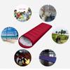 GUYUSM Camping Sleeping Bag - Lightweight Backpacking Sleeping Bag for Adults Boys and Girls, Waterproof Camping Gear Equipment, Outdoors Travel Essentials, Red, Rectangle view 4