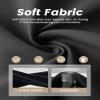 4 Pack Leggings for Women - High Waisted Tummy Control Soft No See-Through Black Yoga Pants for Athletic Workout view 3