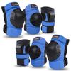 Haomaomao Adult & Kids Knee Pads Elbow Pads Wrist Guards Protective Gear Set for Roller Skates Scooter Inline Skating Cycling BMX Bike Skateboard Riding and Outdoor Extreme Multi-Sports view 1