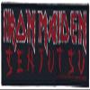 Iron Maiden Patch Senjutsu Cover Band Logo Official Black Woven view 1