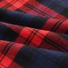 IDEALSANXUN Plaid Skirt for Womens High Waist Aline Pleated Midi Skirts (Red, XX-Large) view 2