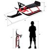 45 x 20 x 15'' Snow Racer Sled Snow Runner Bike Sled Enjoy Winter Skiing Sled, Durable Sled for Winter Sledding view 3