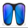 Wiley X Peak Captivate Polarized Sunglasses, Safety Glasses for Men and Women, UV Eye Protection for Shooting, Fishing, Biking, and Extreme Sports, Matte Black Frames, Blue Mirror Tinted Lenses view 3