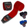 BEAST RAGE Boxing Hand Wraps 4.5 Meter Martial Arts Bandages Inner Gloves Wrist Support Straps Punching Under Hand Knuckles Heavy Elasticated Training Bag Mitts Muay Thai (4.5, Red)