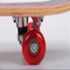 Dakott Ferrari 31 Inch Complete Double Kick 9 Layer Canadian Maple Deck Skateboard for Kids, Red/Black, Medium, (FBW190BLK) view 4