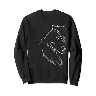 Funny Surprised Dog Saluki Sweatshirt