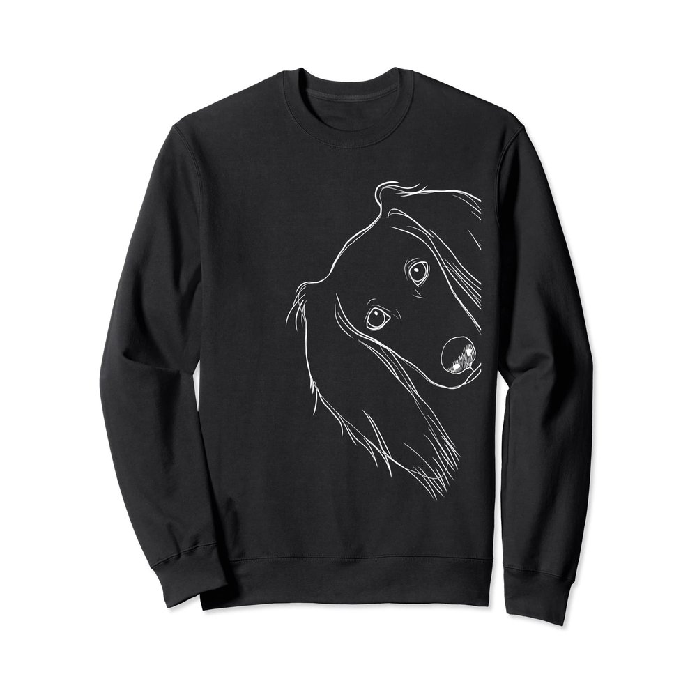 Funny Surprised Dog Saluki Sweatshirt