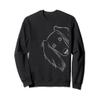 Funny Surprised Dog Saluki Sweatshirt view 1
