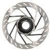 SRAM HS2 Disc Brake Rotor - 220mm, Center Lock, Rounded, Silver/Black view 1