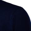 Kaxiya2021 Men's Knit Mock Turtleneck Pullover Long Sleeve Lightweight Thermal Sweaters Basic Slim Fit Cotton Base Layer Tops (Navy Blue,Large) view 3