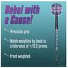 Shot! Darts Steel Tip, Celt Boudicca (23g/24g/25g/26g), 90% Tungsten Barrel, Front Balanced, Handcrafted Professional Dart Set & Flights Made in New Zealand, Metal Tip for Bristle Dartboard view 3