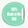 Rinkball R Oval Bumper Sticker 3M Vinyl Decal 3 in x 5 in view 2