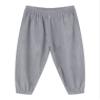 Freebily Toddler Kids Girls Casual Corduroy Pants Cute Cartoon Print Elastic Waist Trousers Outfits Grey 12-18 Months view 2