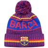 Icon Sports Soccer Team Beanie  Adult Official Football Club Knit Winter Warm Pom Cap Casual Hat for Men Women Unisex (FC Barcelona/Identity, One Size) view 1